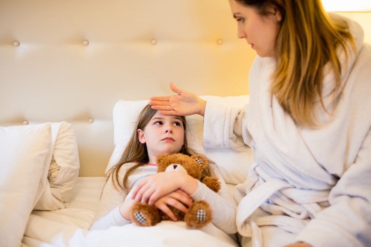 Child Has a Headache